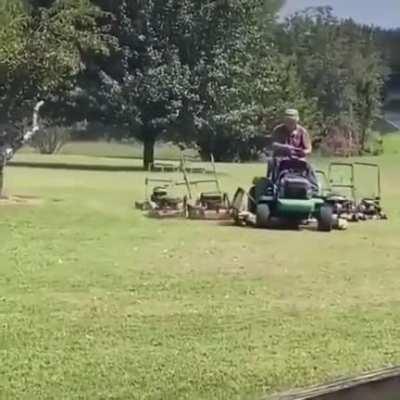 A man living his dream