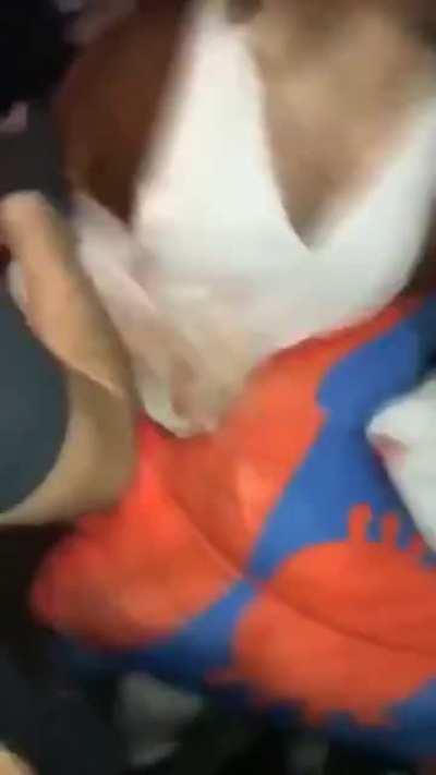 Witn great power comes fist fight.