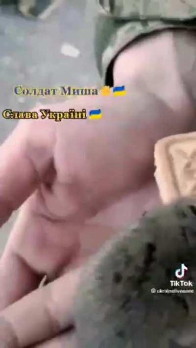 Meet new Ukrainian soldier with call sign 'Mouse' (Mysha)