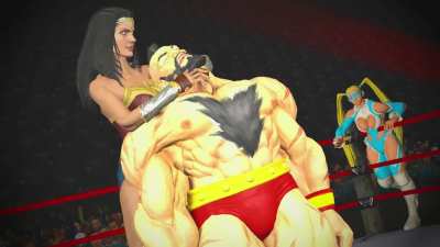 WonderWoman Vs. Zangief pt.1