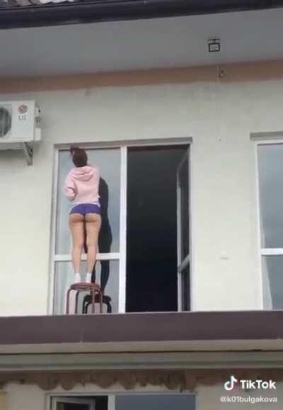 An oldie from her little used TikTok