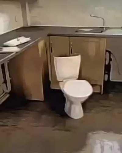 Flushed away too far