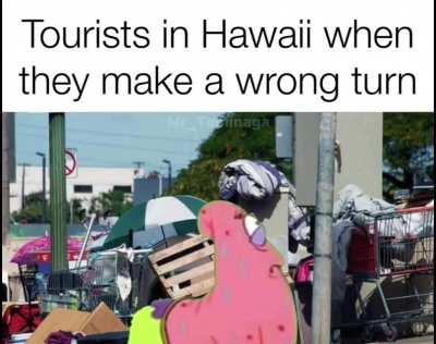 “Where’s my complimentary lei and drink that comes in a coconut?”