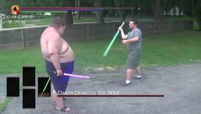 Darth Diabetus, The Wide Status: Super Strength, High damage. Weakness: Arm damage, Fall damage and Slow movement
