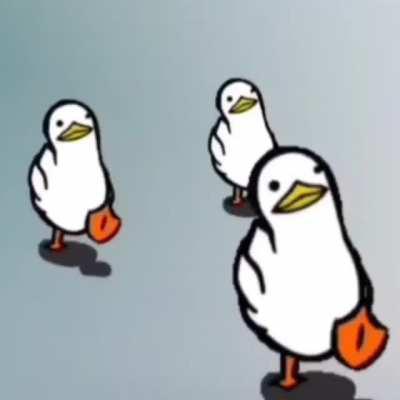 Please allow my ducks to greet you before they realize that peace was never an option