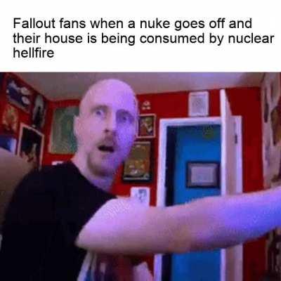 We're gonna become ghouls bro.