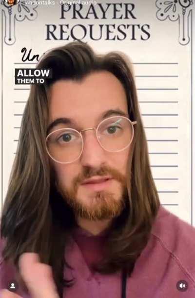 Unspoken prayer requests in the South