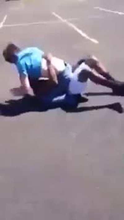 Size doesn’t always dictate the outcome of a fight