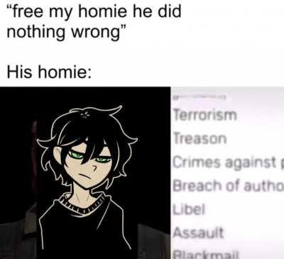 My boy andy aint dun nothing wrong ✊😔