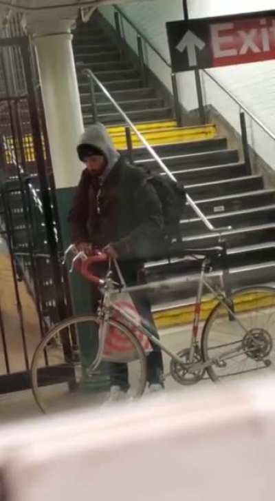 rumor is false. herion leaners do fall...NYC - Astor place 2020