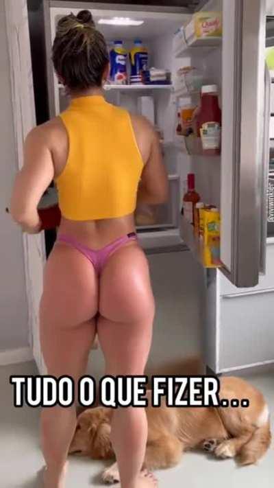 snacks in the kitchen