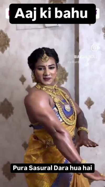 New Indian mommy, who wants their asses kicked by her?