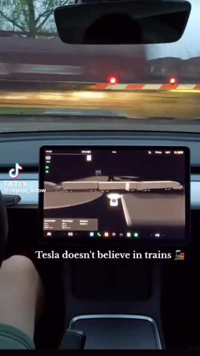 Tesla doesn't believe in trains