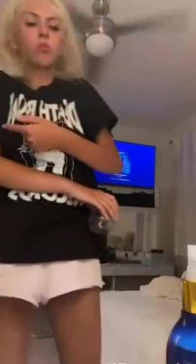 Big Tits Blonde Nipslip TikTok Porn GIF by 7778786