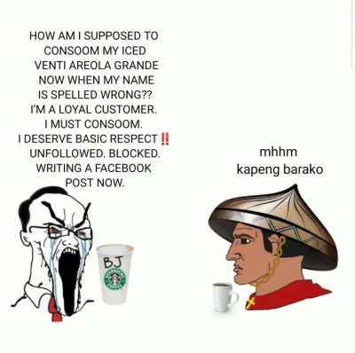 The Virgin Starbucks-slop Consoomer vs The Chad Kapeng Barako Enjoyer
