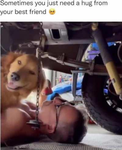 Sometimes you just need a hug.