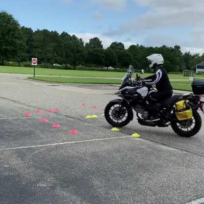 Practice makes you better. Watch me drop my bike a lot.