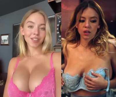 Sydney Sweeney's getting all my cum this morning