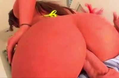 Mike giving Chloe Reese Ryder's big ass a good spanking. Wish he'd do this more often!