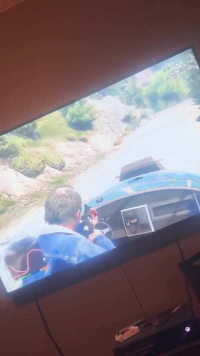 Randomly blown up by fighter jet at 3 stars