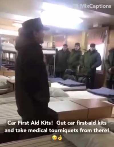 ....to poorly explain to draftees how to survive in war.