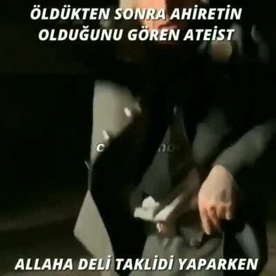 Deli taklidi işe yarar gibi