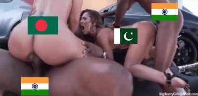Bangladesh and Pakistan will always be India’s bitches