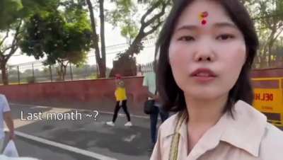 Indian boy and his south korean girlfriend 🇮🇳🇰🇷 IMAF