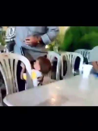 Hand your gun to a toddler