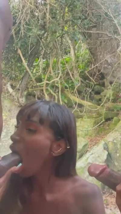 These boys couldn’t resist