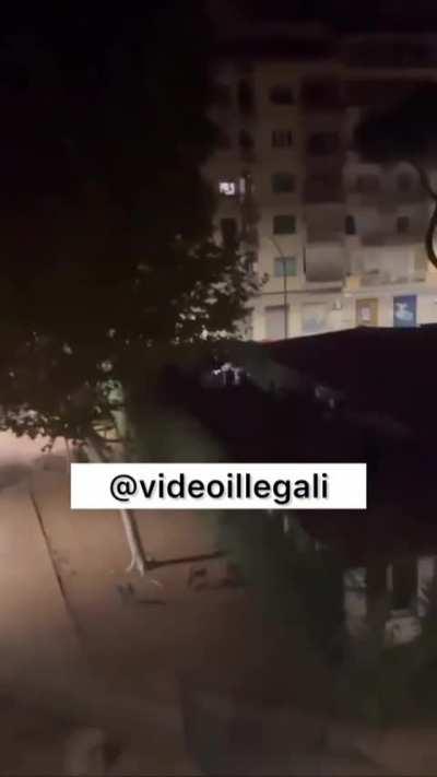 Somebody in Rome used his car speakers to burp at maximum volume at 3 AM