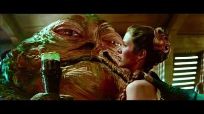 Compilation: Turkish Dubs - All Slave Leia Embrace Scenes