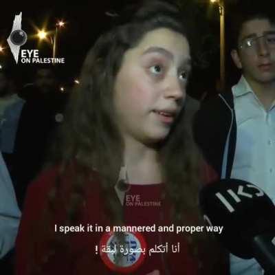 I don't say let's burn their villages, I just say that they should get out from it, and we take over the land