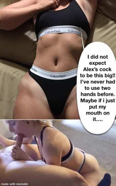 Found out today that Alex is bigger than my husband. What could have been…