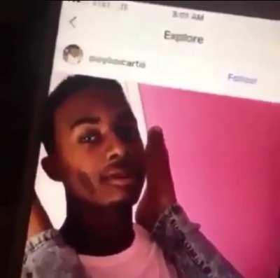 Never forget when A$AP Rocky had to check Carti real quick