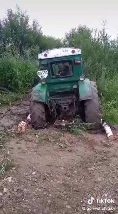 How to unstuck a traktor