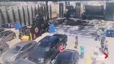 to catch the last ferry