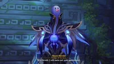 Abyss Herald face reveal