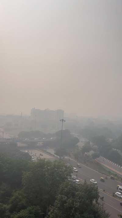 Came home for Diwali and my eyes are burning. September vs November.