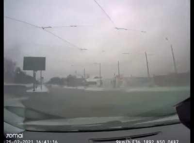 HMRB while escaping raining rockets