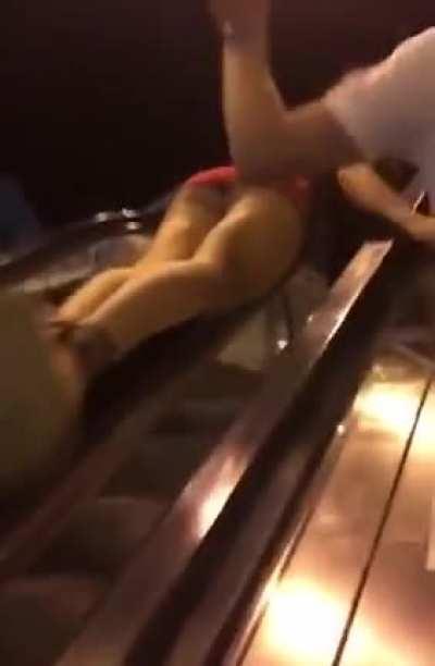 HMC while I ride this escalator belt.