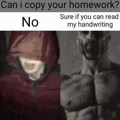 I can't write