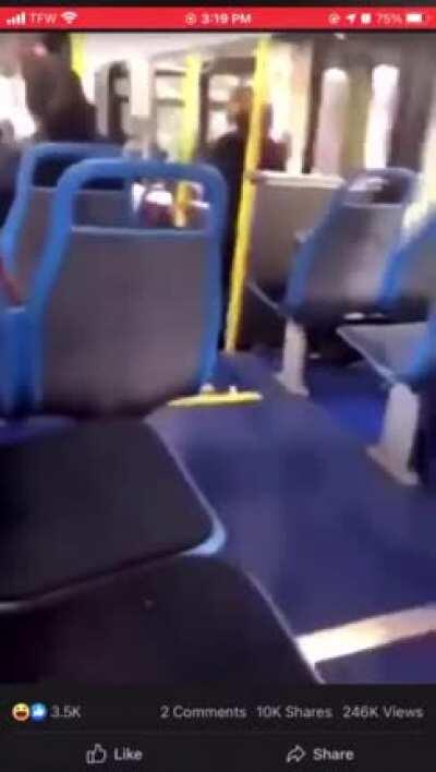 Apparently this happened in Chicago(Sorry for the poor quality)