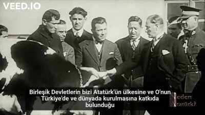 Abd başkanı John F. Kennedy'nin Atatürk'ü anma konuşması(10 Kasım 1963)