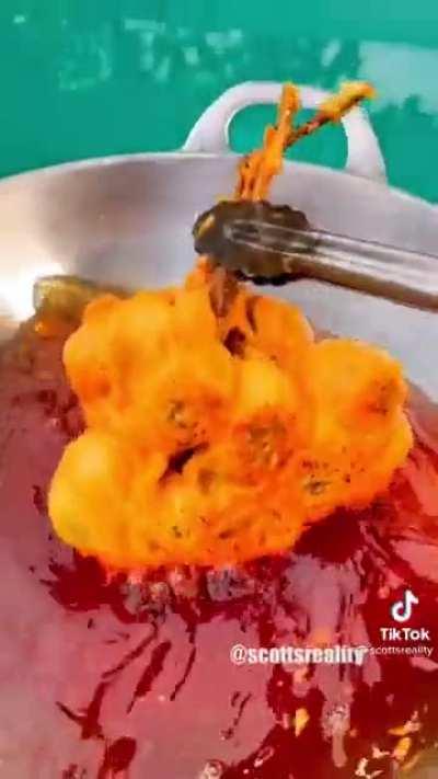 When the W*stern guy leans to deep-fry fruits