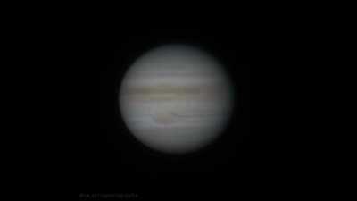 Jupiter during Twilight as viewed through my 12