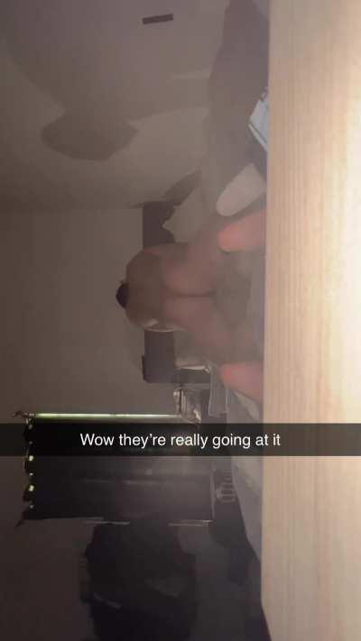 Wow! Big bro and mom are really going at it