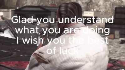 The trickster helps out a few of his friends with his words of encouragement