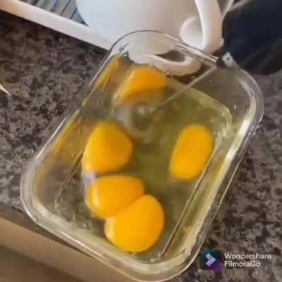To whisk eggs