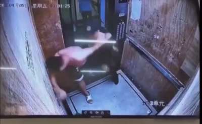 Door man saves woman's life.